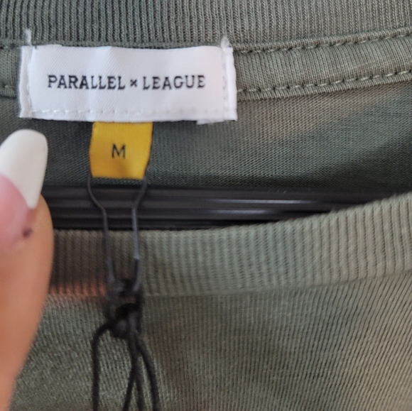 PARALLEL X LEAGUE AXEL LONG SLEEVE SKULL ARMY CREWNECK MENS SHIRT NEW WITH TAGS - Picture 15 of 16